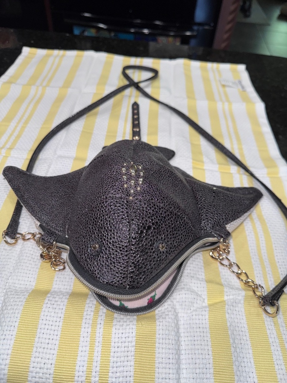 Betsy Johnson stingray purse